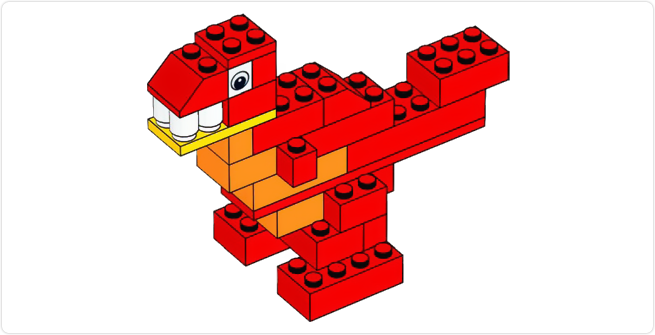 Main image of LEGO January Monthly Build - Dinosaur (DINOSAUR-1)