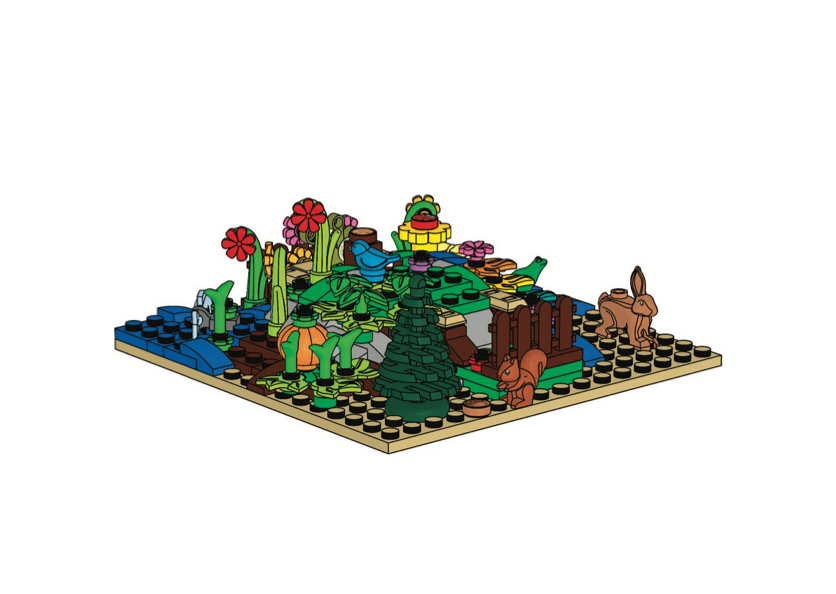 Main image of LEGO Botanical Minifigure Stand (EG00119-1)