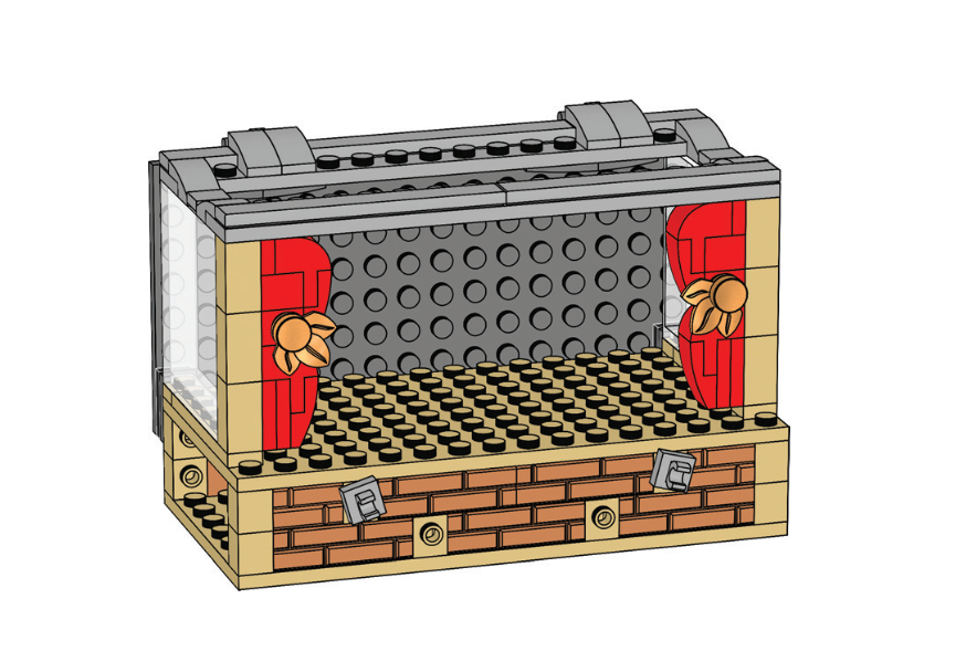 Main image of LEGO Stage Minifigure Stand (EG00134-1)