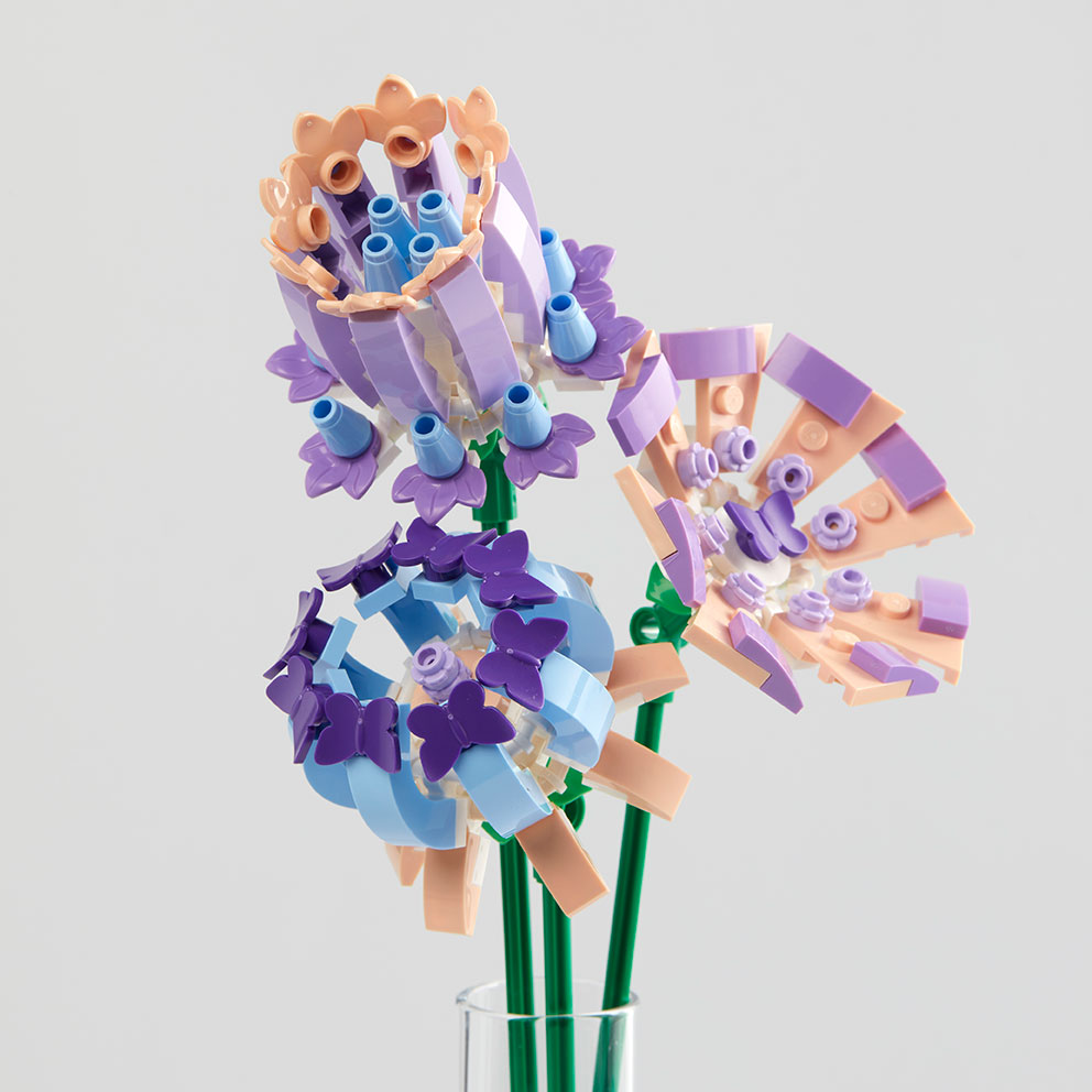 LEGO Inne - Purple Butterflies Flower Pack