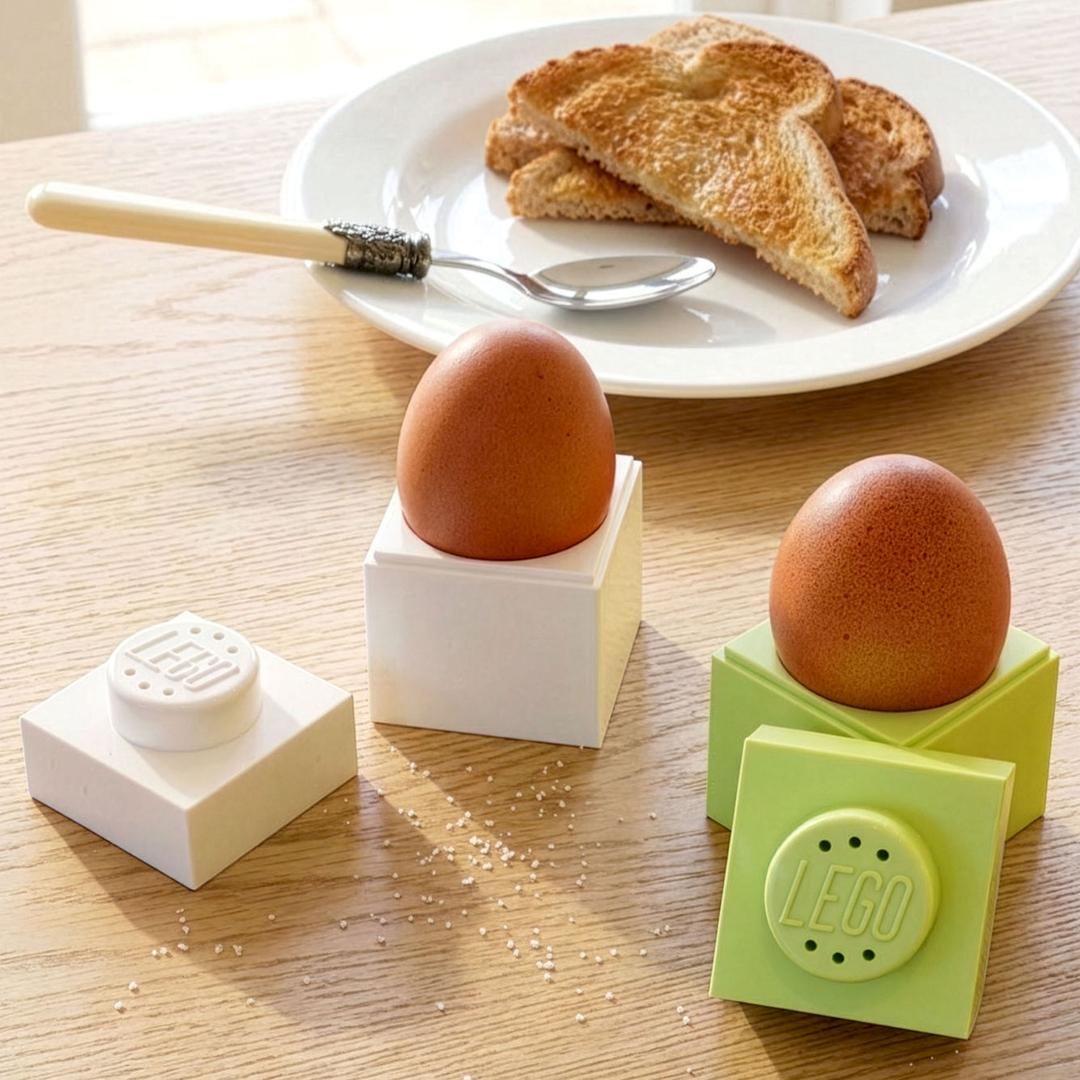 Egg Cup and Salt Shaker