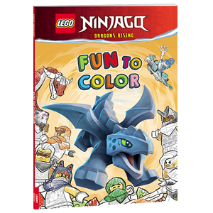 LEGO Ninjago: Dragons Rising: Fun to Color