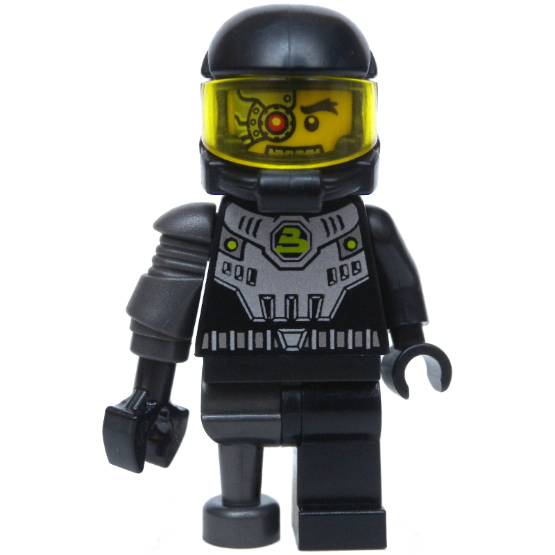 Space Villain - Pearl Dark Gray Peg Leg