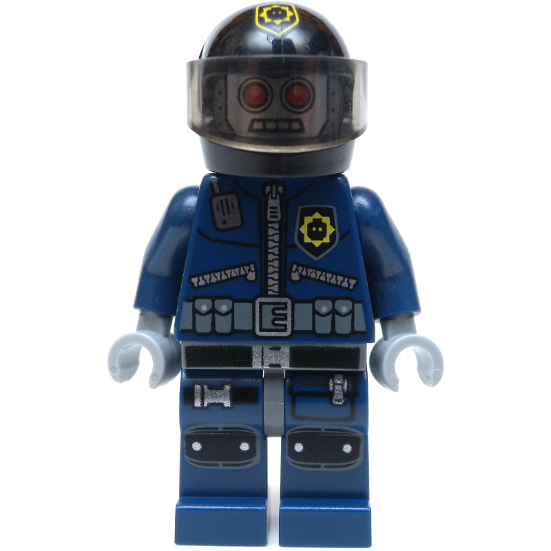 Robot Police with Helmet