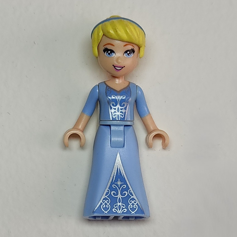 Cinderella - Bright Light Blue/Medium Blue Dress