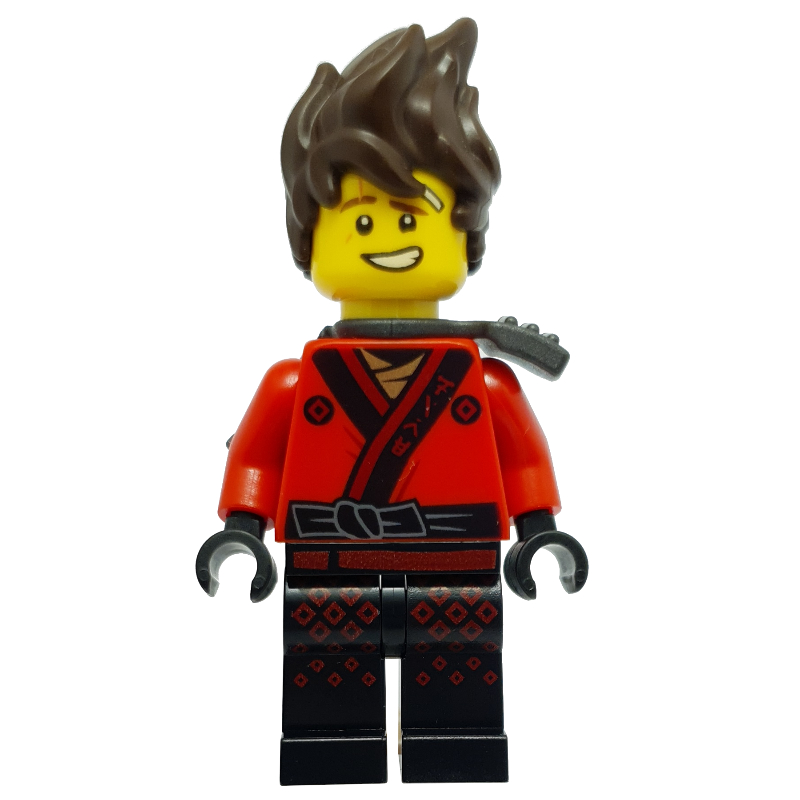 Kai with Hair and Shoulder Armor (LEGO Ninjago Movie)