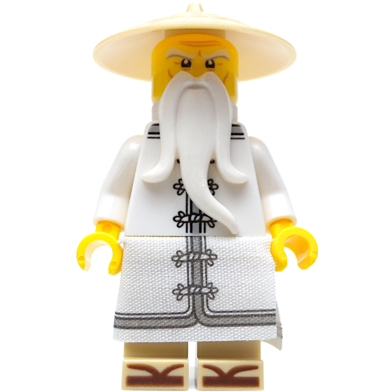 Master Wu in White Robes (LEGO Ninjago Movie)