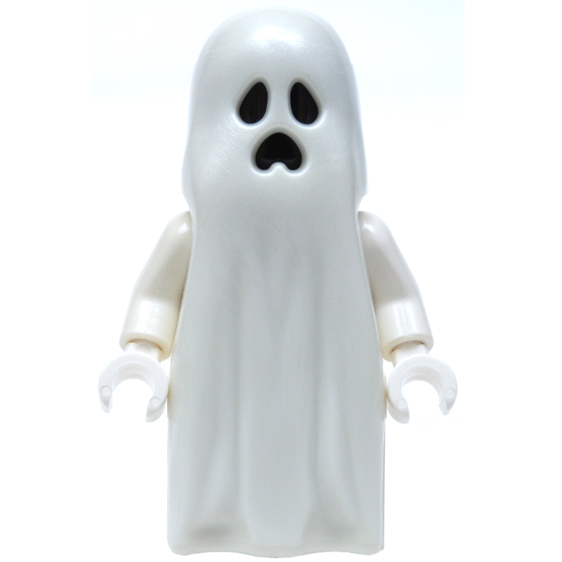 Ghost with Open Mouth and Brick Built Legs