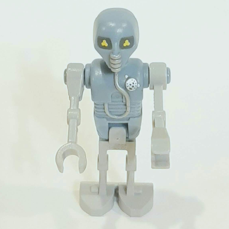 2-1B Medical Droid, Sand Blue Torso, One Arms with Clips at 90°