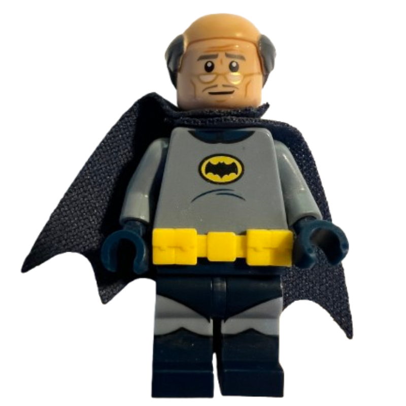 Alfred Pennyworth, Balding, Sand Blue Batsuit