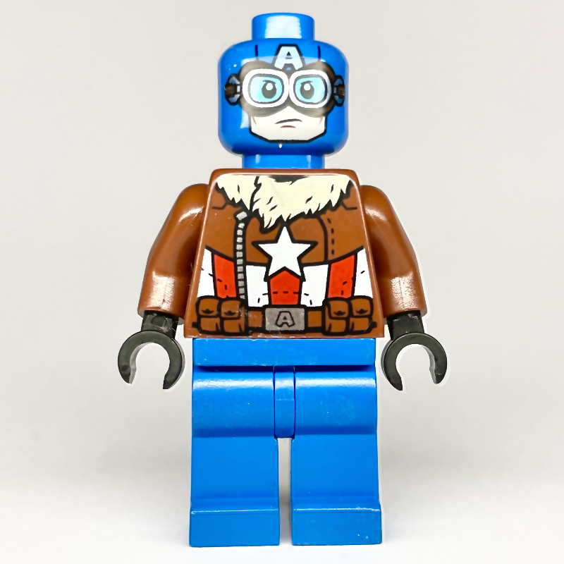 Captain America in Pilot Outfit
