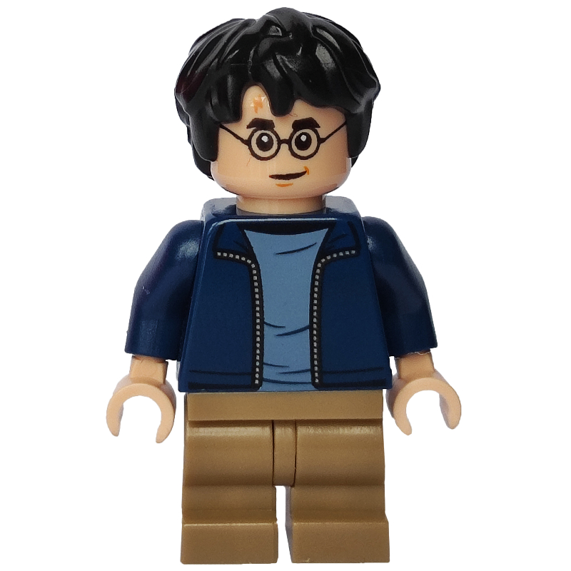 Harry Potter, Open Dark Blue Jacket, Medium Legs