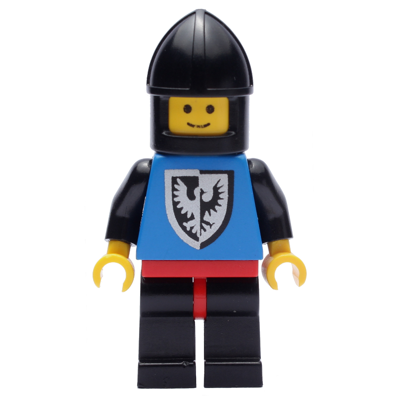 Knight (Black Falcons) - Black Legs, Chin-Protector