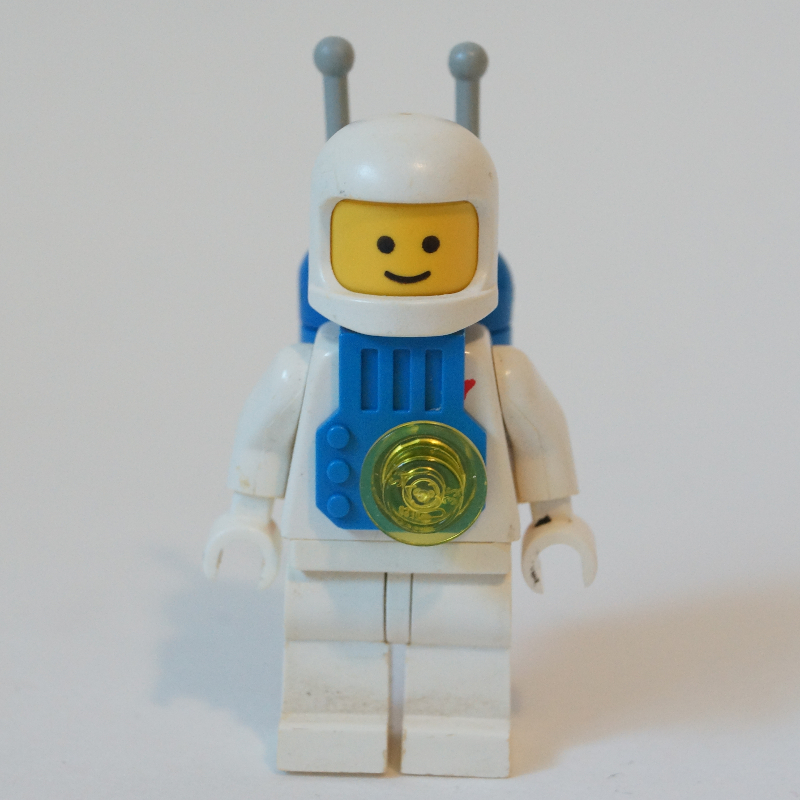 Classic Spaceman, White with Blue Jet Pack