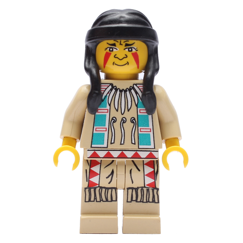 Indian, Black Hair