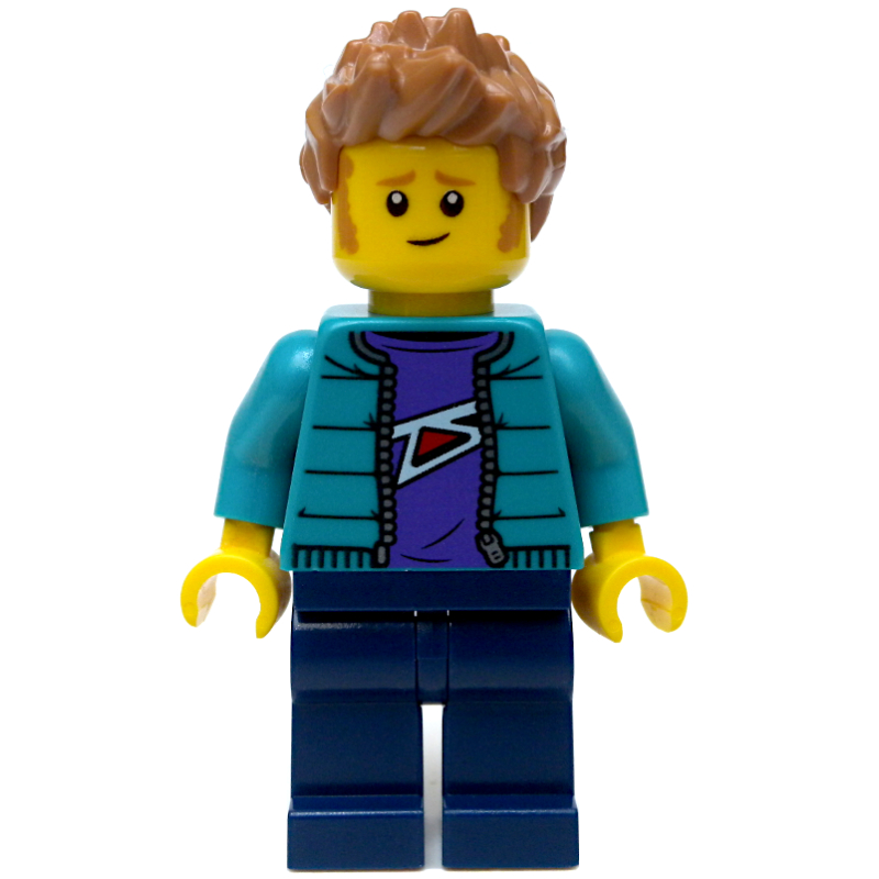 Dark Turquoise Torso, Dark Blue Legs, Medium Nougat Hair