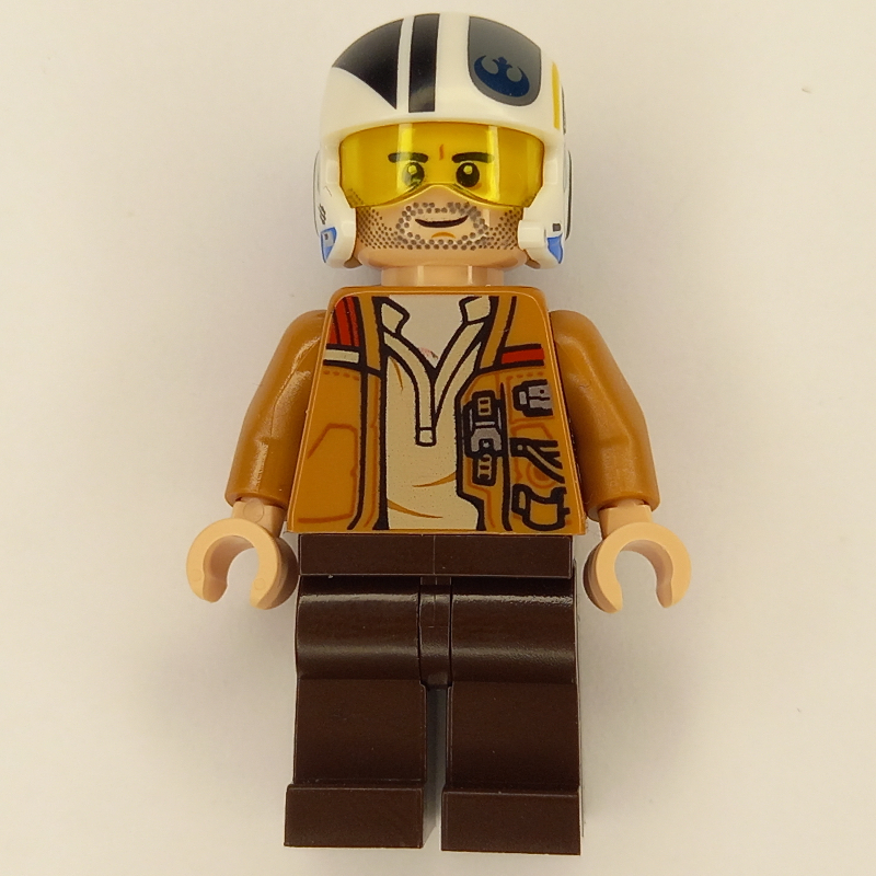 Poe Dameron, Open Medium Nougat Jacket, Helmet