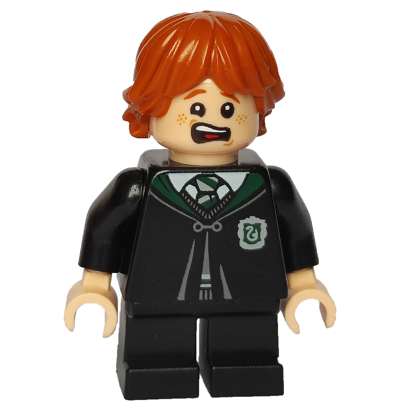 Ron Weasley / Vincent Crabbe, Slytherin Robes