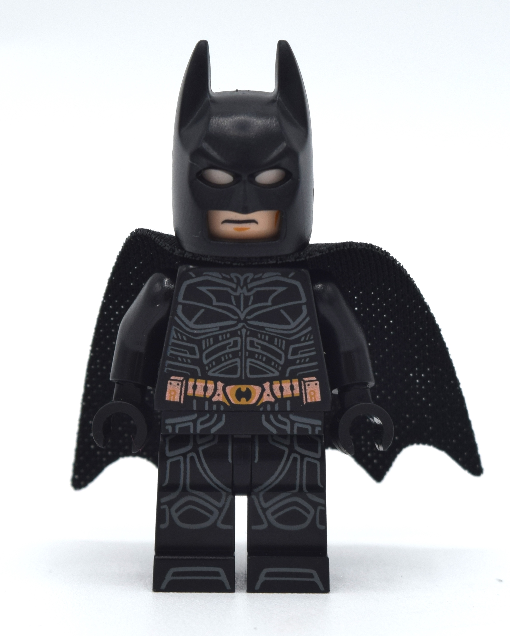 Batman, Black Suit, Black Cape and Cowl, Copper Utility Belt, Printed Legs (Dark Knight Trilogy)