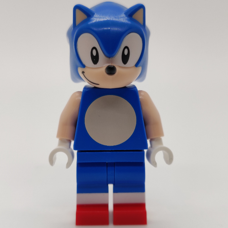 Sonic the Hedgehog, Light Nougat Face, Black Eyes