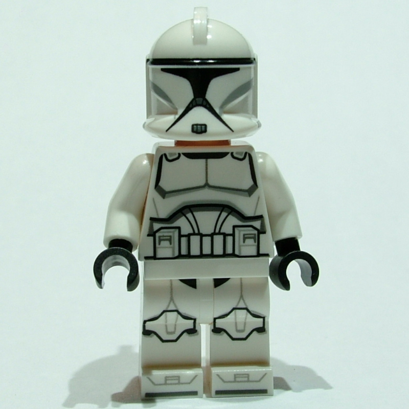 Clone Trooper, Phase I Armor, Nougat Head (61189 Helmet)