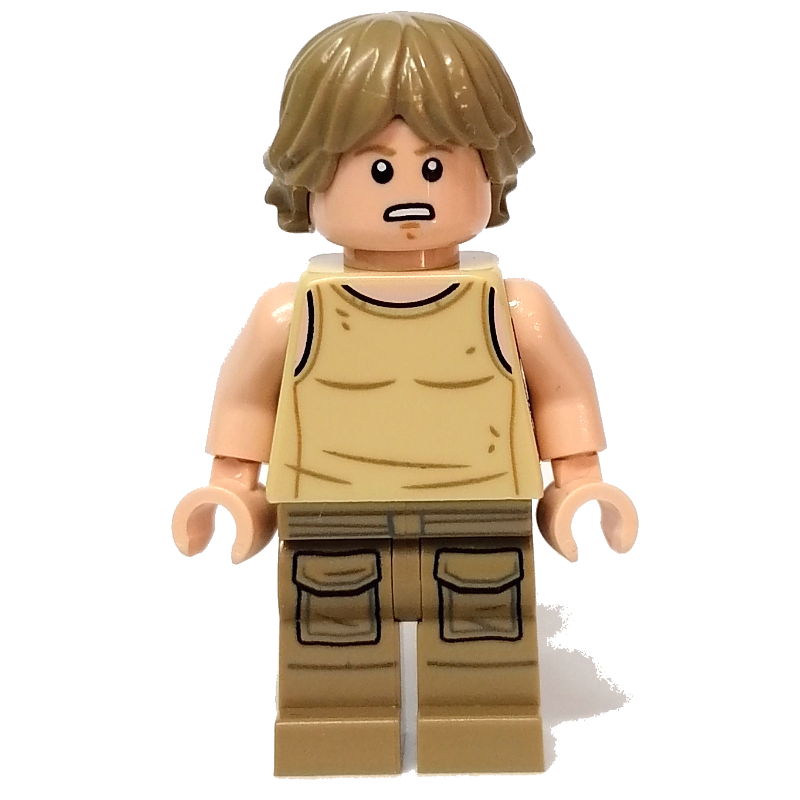 Luke Skywalker, Dagobah Outfit, Tan Tank Top