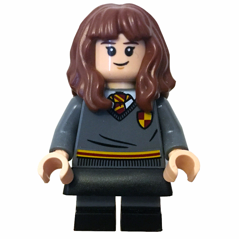 Hermione Granger, Gryffindor Sweater with Crest, Short Legs, Black Skirt