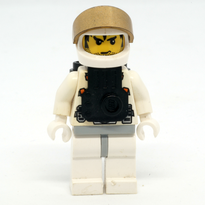 Mars Astronaut, Stubble, Printed Hair, Jet Pack