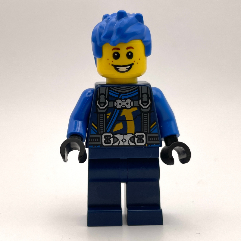 Galatic Mission Astronaut, Blue Hair
