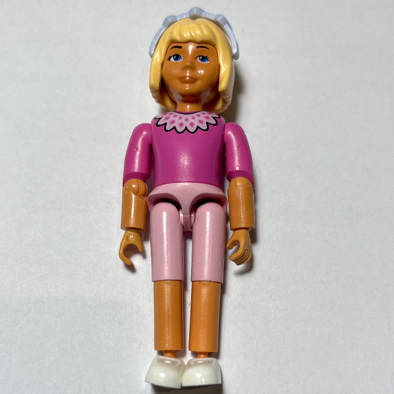 Minifigs Belville Figure, Light Violet Headband and Bows (FIG-014881)