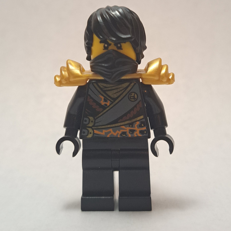Cole in Techno Robe Outfit, Katana Holder (Rebooted)