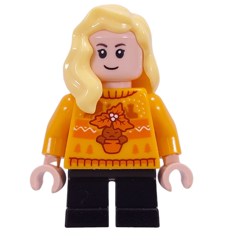 Luna Lovegood, Bright Light Orange Sweater