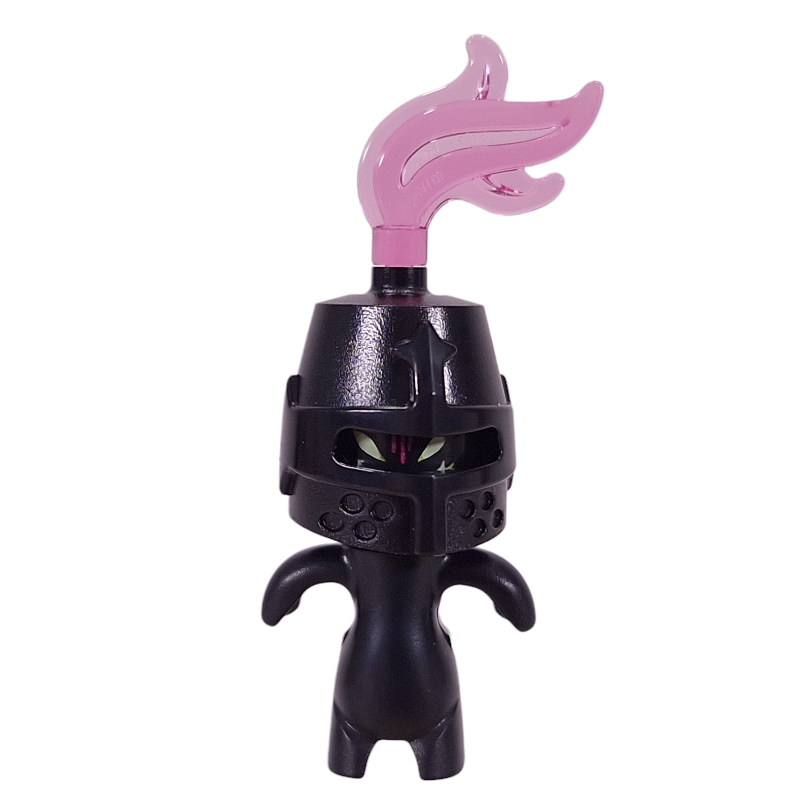 Grimspawn, Knight Helmet, Trans-Pink Plume