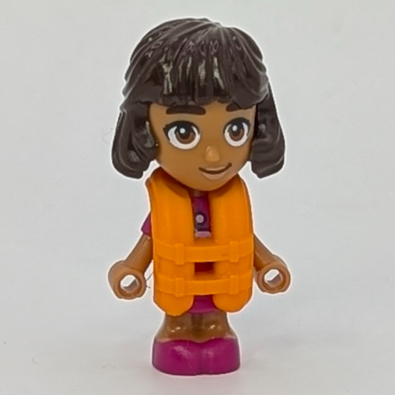 Alba, Magenta Dress, Life Vest