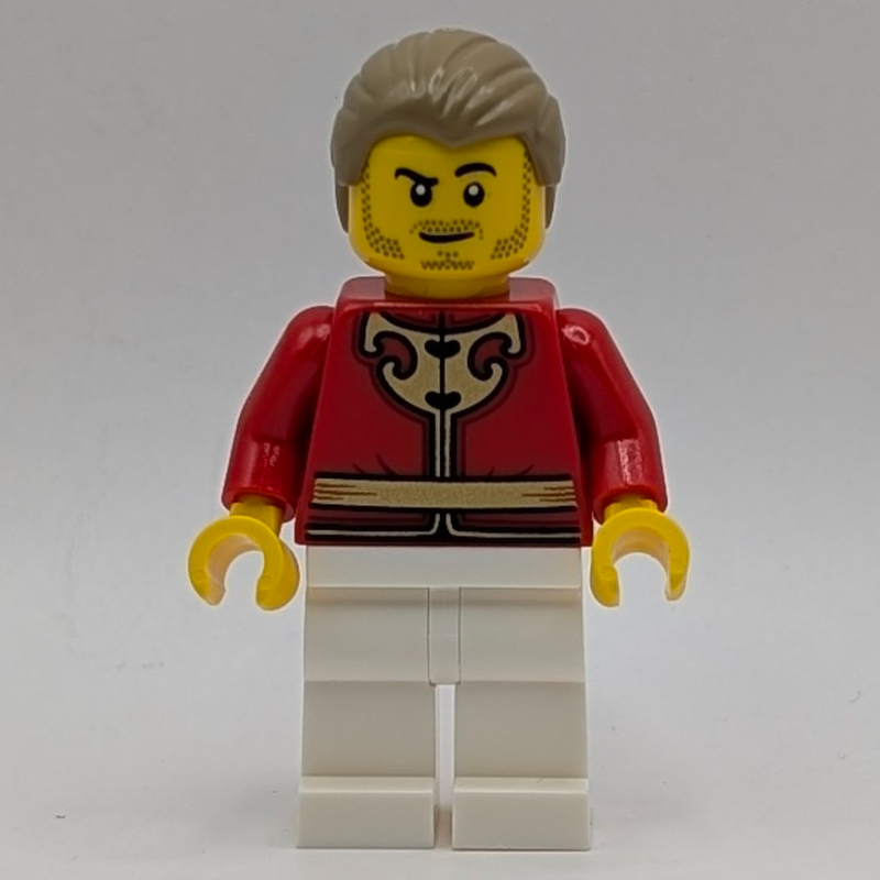 Dragon Operator, White Legs, Dark Tan Hair