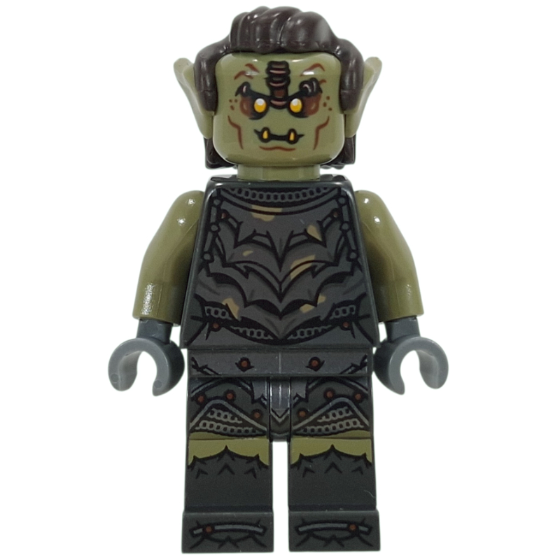 Orc, Olive Green, Yellow Eyes