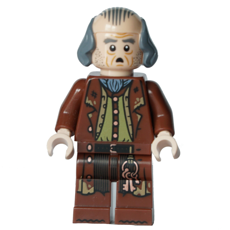 Argus Filch, Bald Top, Reddish Brown Jacket