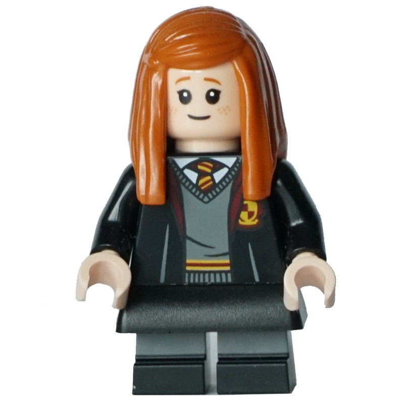 Ginny Weasley, Open Gryffindor Robes, Short Legs, Skirt
