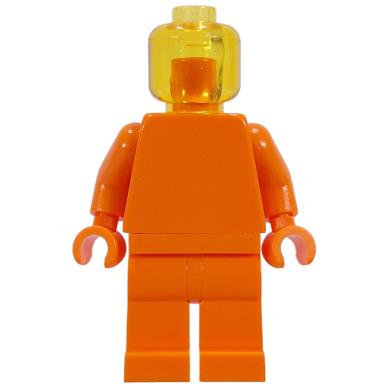 Monochrome, Orange with Trans-Yellow Head