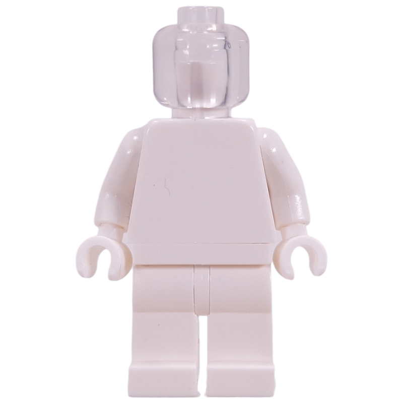 Monochrome, White with Trans-Clear Head