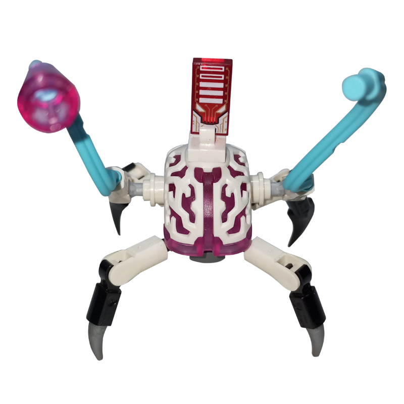 Cyber Brain Spider, Medium Azure Appendages