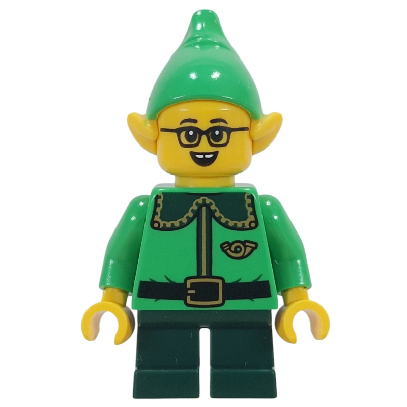Elf - Bright Green Torso, Dark Green Legs