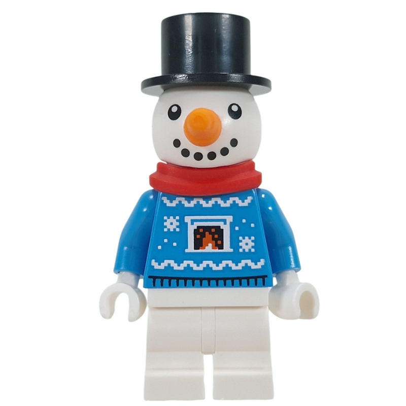 Snowman, Dark Azure Sweater