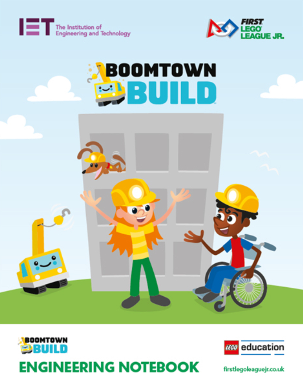 LEGO BOOMTOWN BUILD Engineering Notebook (FLL Jr.)