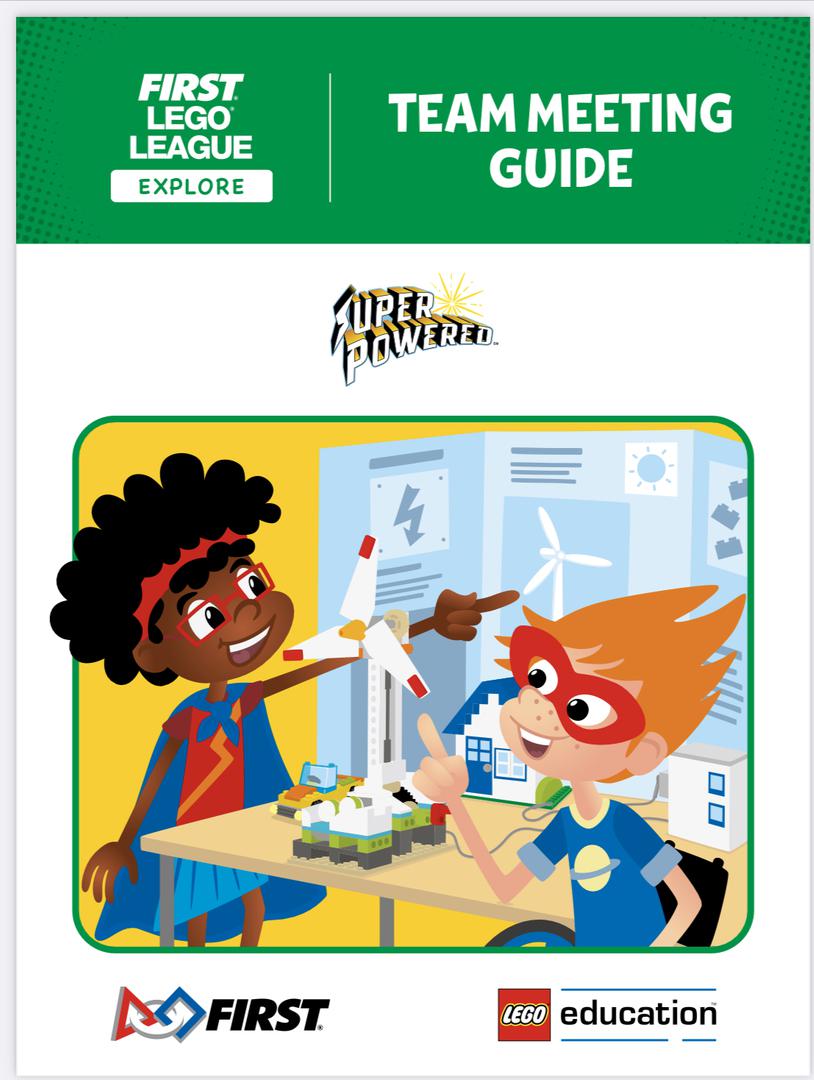 Main image of LEGO SUPERPOWERED Team Meeting Guide (FLL Explore) (FLL2022-1)