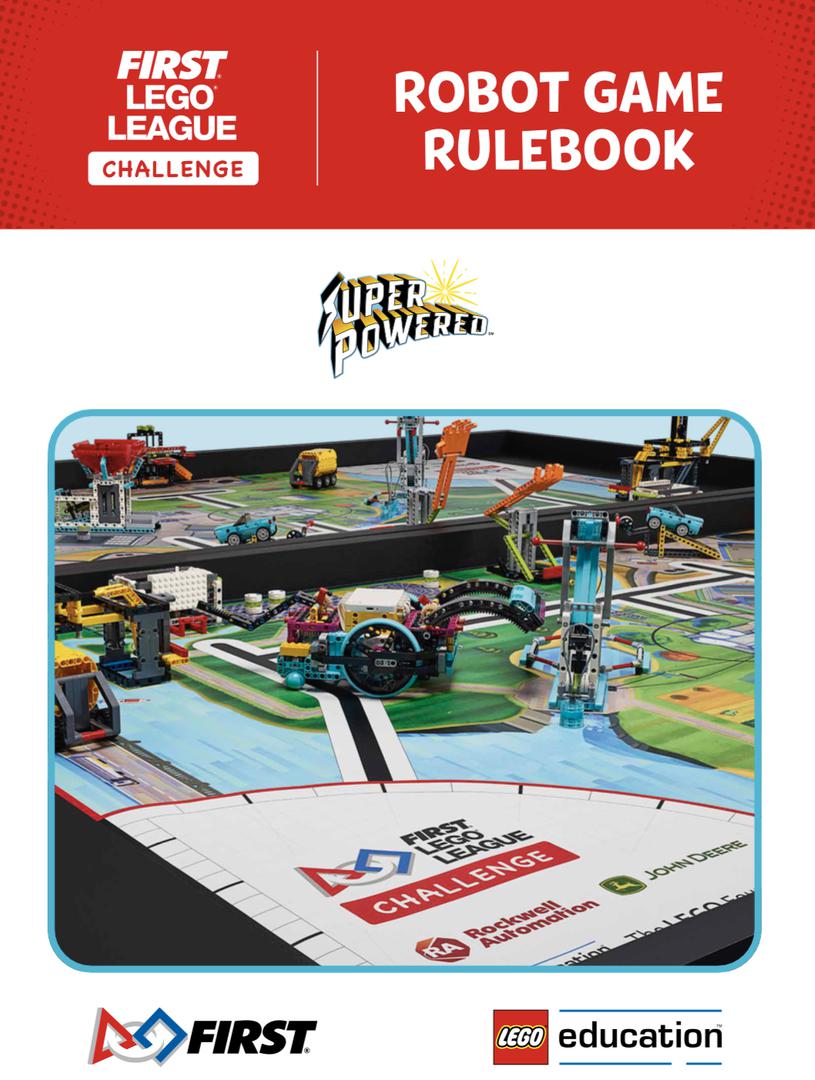 Main image of LEGO SUPERPOWERED Robot Game Rulebook (FLL Challenge) (FLL2022-10)