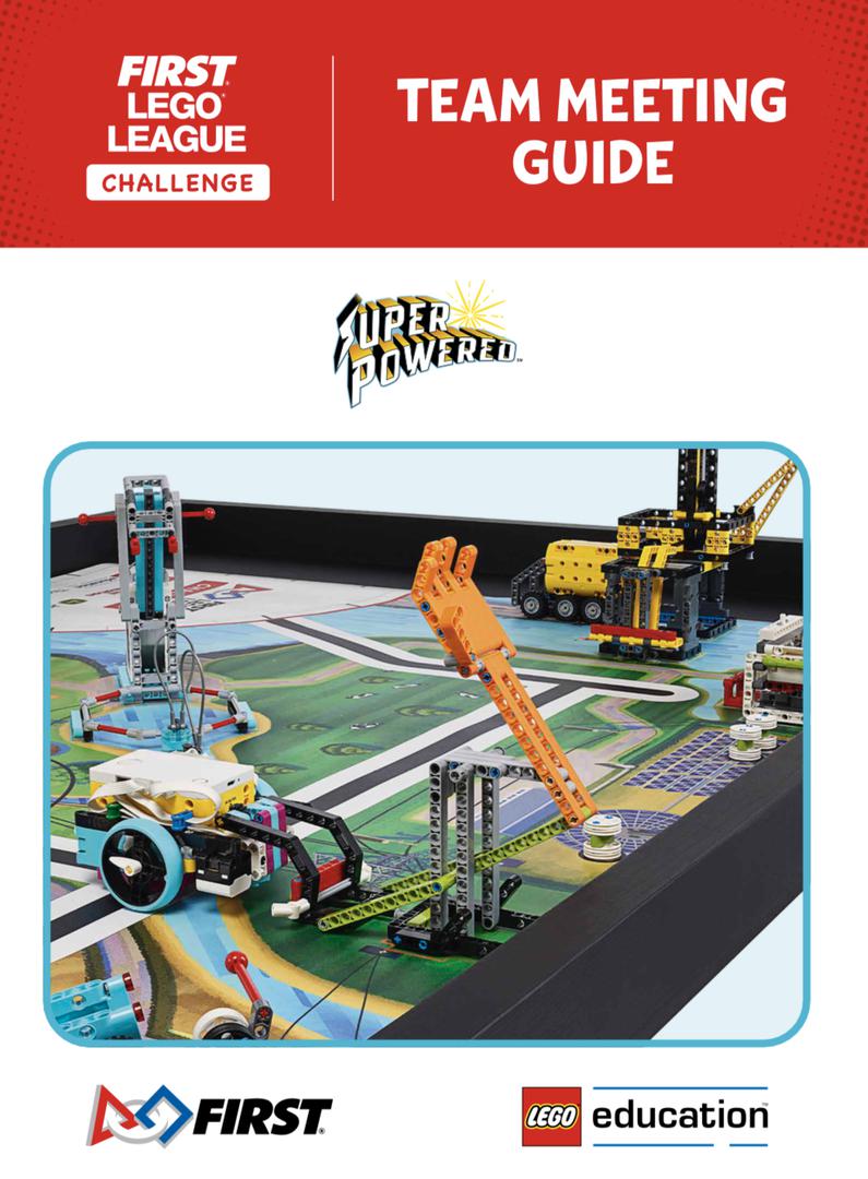 Main image of LEGO SUPERPOWERED Team Meeting Guide (FLL Challenge) (FLL2022-2)