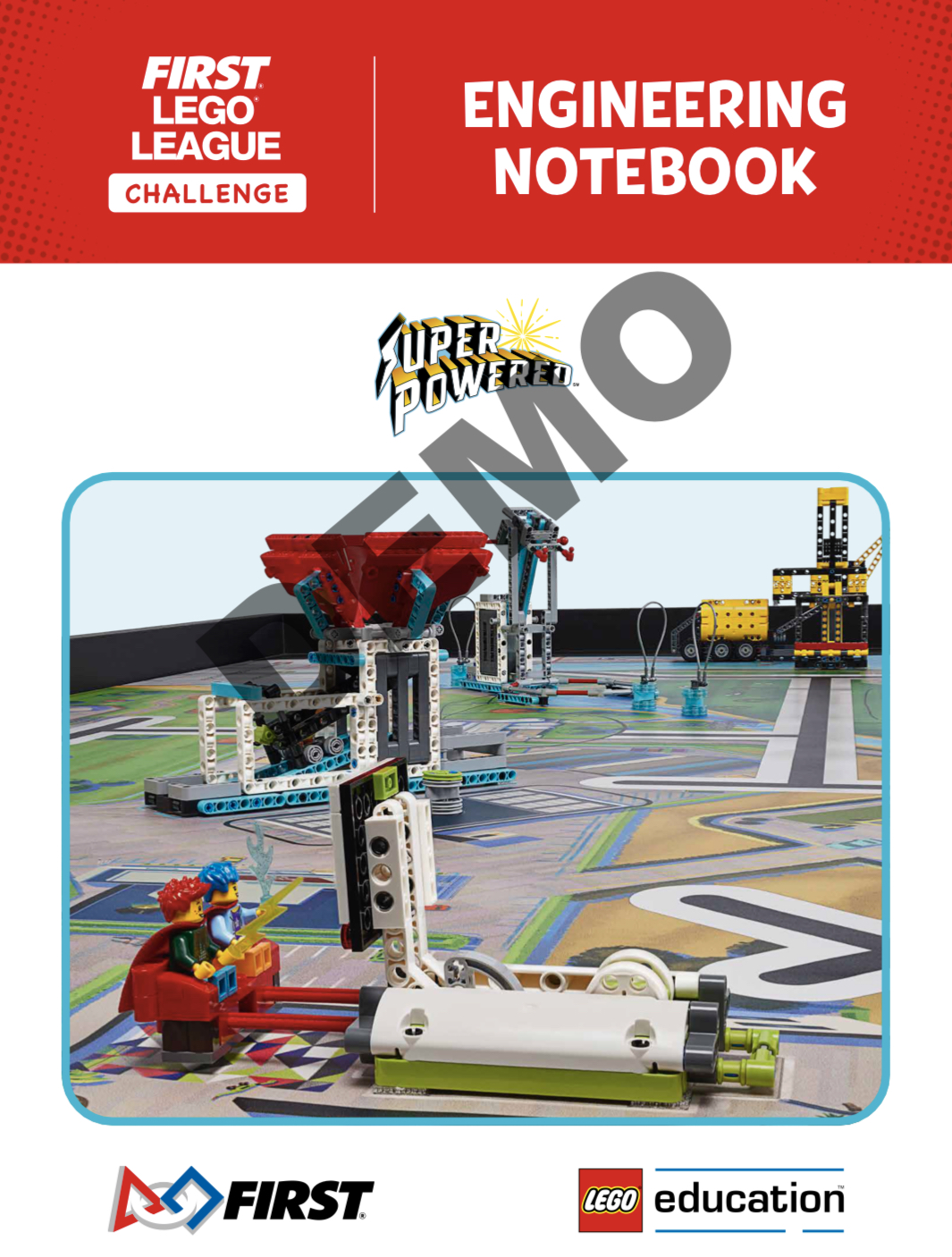 Main image of LEGO SUPERPOWERED Engineering Notebook (FLL Challenge) (FLL2022-4)