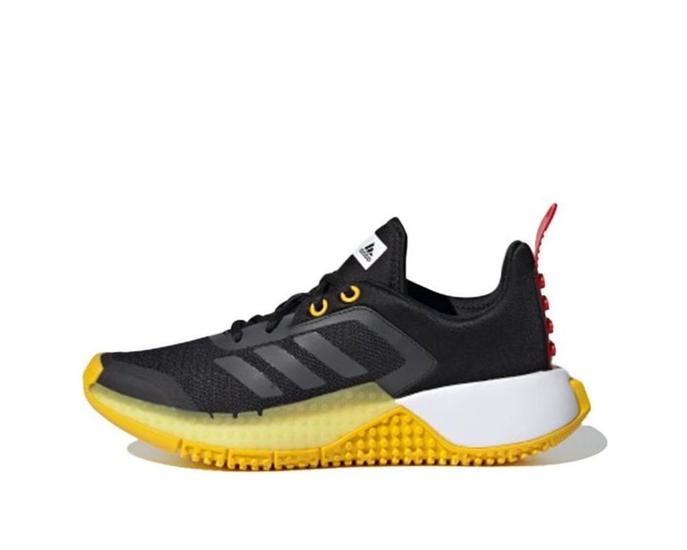 adidas Sport x LEGO (Black Yellow) - Kids' Shoes