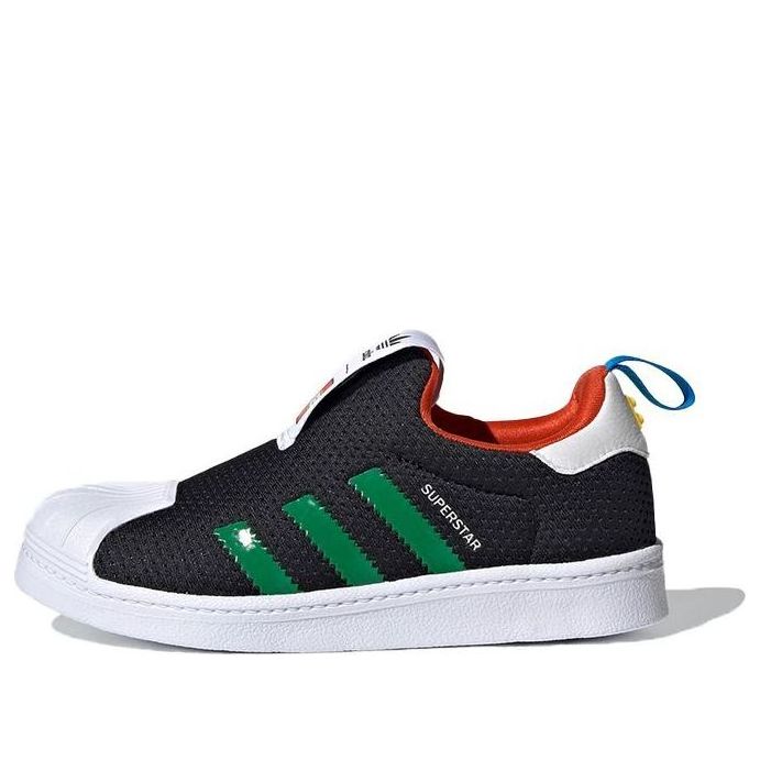 adidas Superstar 360 J x LEGO (Black Green) - Kids' Shoes